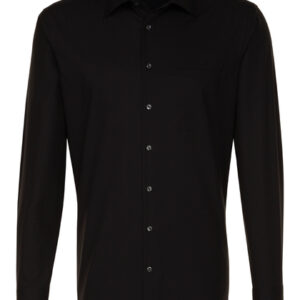 Seidensticker Hemd Langarm Regular Fit SCHWARZ
