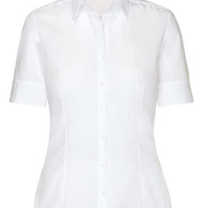 Seidensticker Bluse Kurzarm Regular Fit WEISS