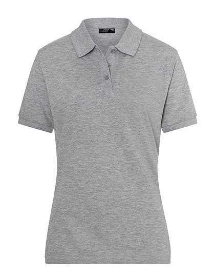 Polo-Shirt J&N Ladies GRAU HEATHER