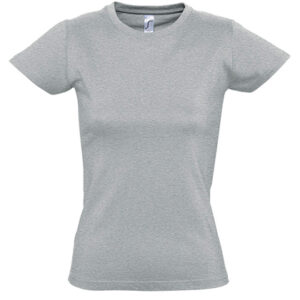 T-Shirt Women Sol’s Imperial GRAU MELANGE