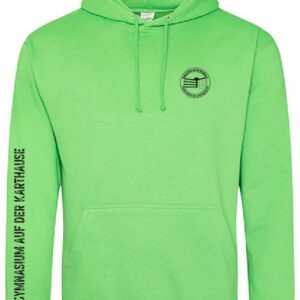 Hoodie JustHoods LIME – Gymnasium auf der Karthause