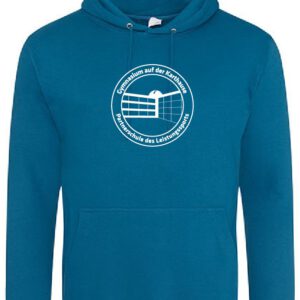 Hoodie 2 JustHoods PETROL – Gymnasium auf der Karthause
