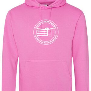 Hoodie 2 JustHoods PINK – Gymnasium auf der Karthause