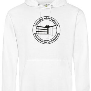 Hoodie 2 JustHoods WEISS – Gymnasium auf der Karthause