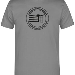 T-Shirt Daiber DUNKELGRAU – Gymnasium auf der Karthause