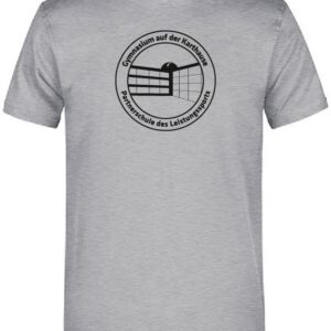 T-Shirt Daiber GRAU MELIERT – Gymnasium auf der Karthause