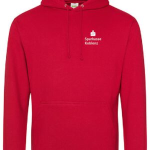 Hoodie - Sparkasse Koblenz - ROT