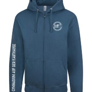 Zoodie JustHoods AIRFORCE BLUE – Gymnasium auf der Karthause