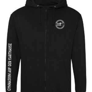 Zoodie JustHoods DEEP BLACK – Gymnasium auf der Karthause