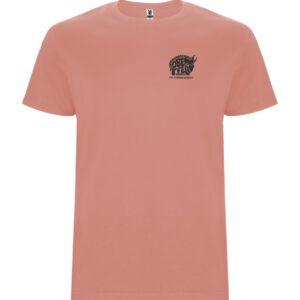 T-Shirt Roly Kids CLAY ORANGE / Druck SCHWARZ – GS Oberfell