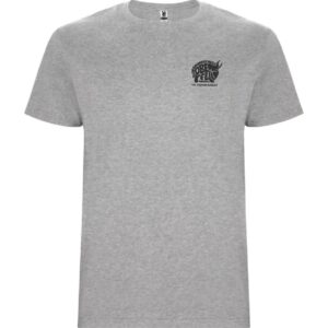 T-Shirt Roly HEATHER GREY / Druck SCHWARZ – GS Oberfell