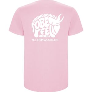 T-Shirt Roly Kids LIGHT PINK / Druck WEISS – GS Oberfell