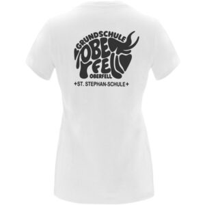 T-Shirt Roly Ladies‘ WHITE / Druck SCHWARZ – GS Oberfell