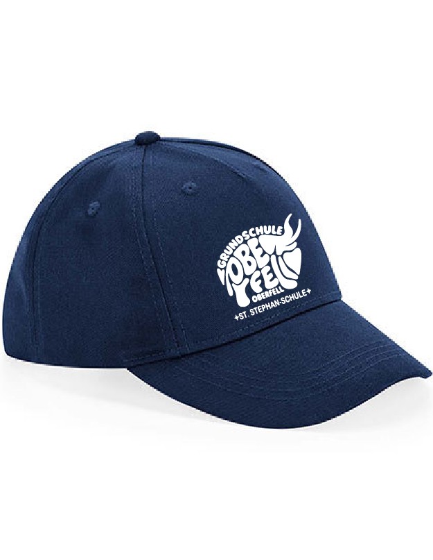 Cap Junior Organic Cotton 5-Panel NAVY - GS Oberfell