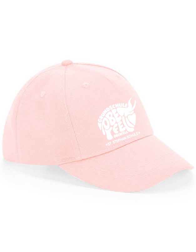 Cap Junior Organic Cotton 5-Panel POWDER PINK - GS Oberfell